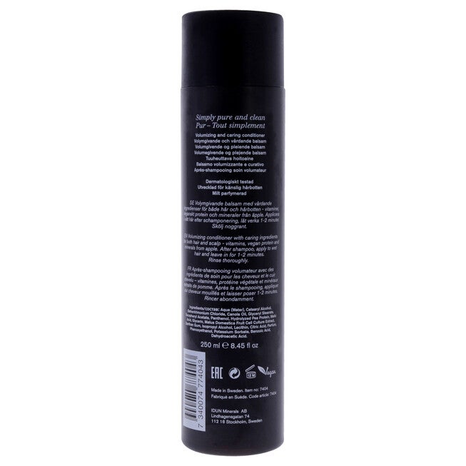 Volume and Care Conditioner by Idun Minerals for Unisex - 8.45 oz Conditioner, See Description, alternate image number 1