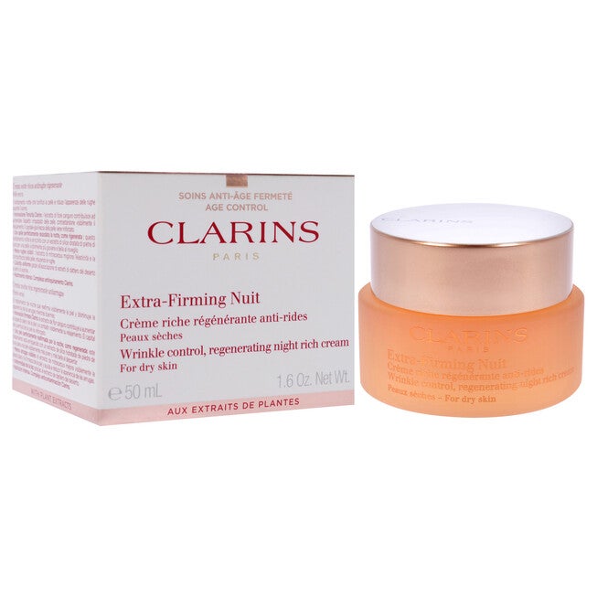 Extra Firming Night Cream - Dry Skin by Clarins for Unisex - 1.6 oz Cream, See Description, alternate image number 4