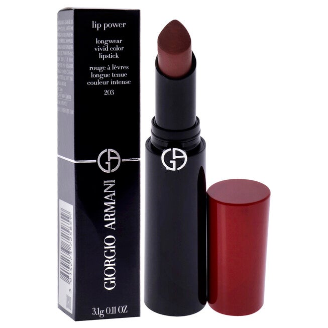 Lip Power Longwear Vivid Color Lipstick - 203 Mystery by Giorgio Armani for Women - 0.11 oz Lipstick, See Description, alternate image number 2