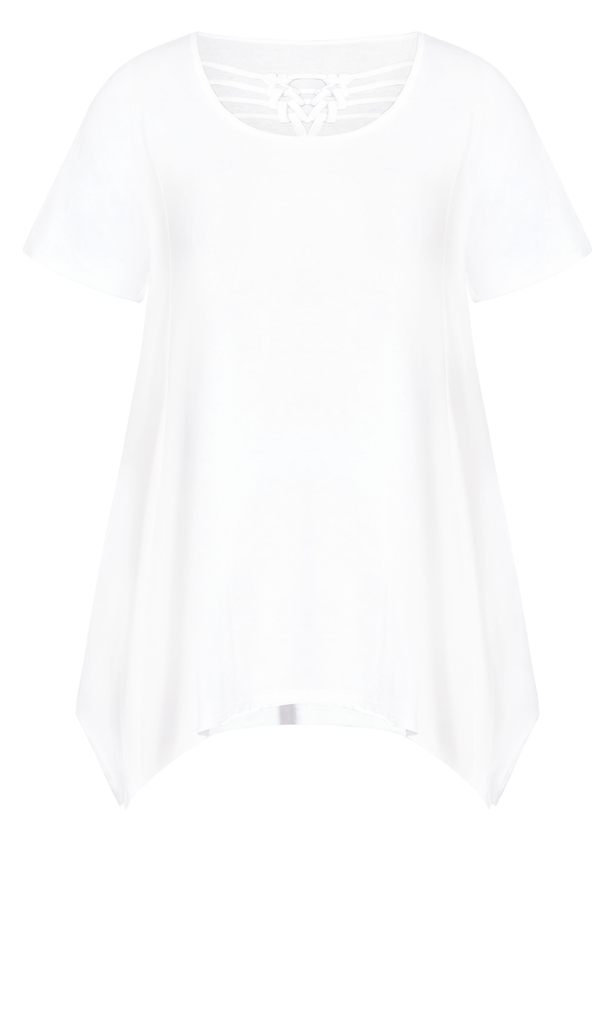 Knotted Cage Tunic - white, , alternate image number 4