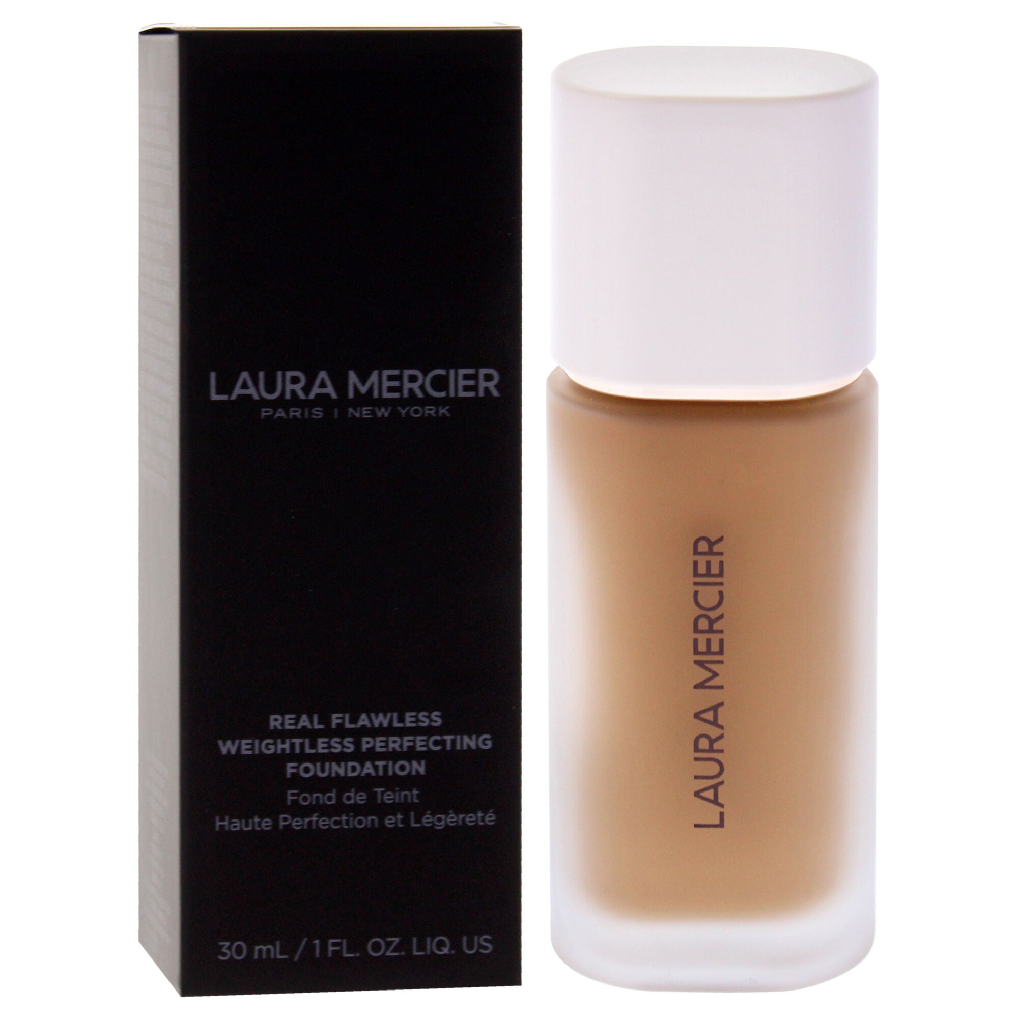 Real Flawless Weightless Perfecting Foundation - 4C1 Praline by Laura Mercier for Women - 1 oz Foundation, Brown, alternate image number 1