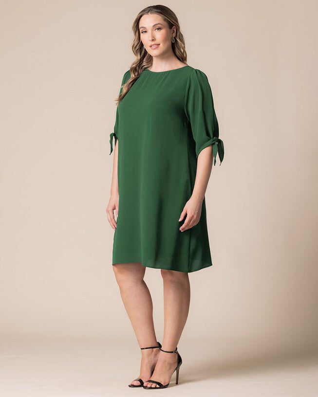 Manhattan Shift Dress, Clover Green, alternate image number null