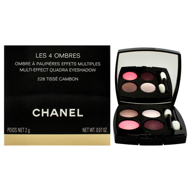 Les 4 Ombres Multi-Effect Quadra Eyeshadow - 228 Tisse Cambon by Chanel for Women - 0.07 oz Eyeshadow, See Description, hi-res image number 0