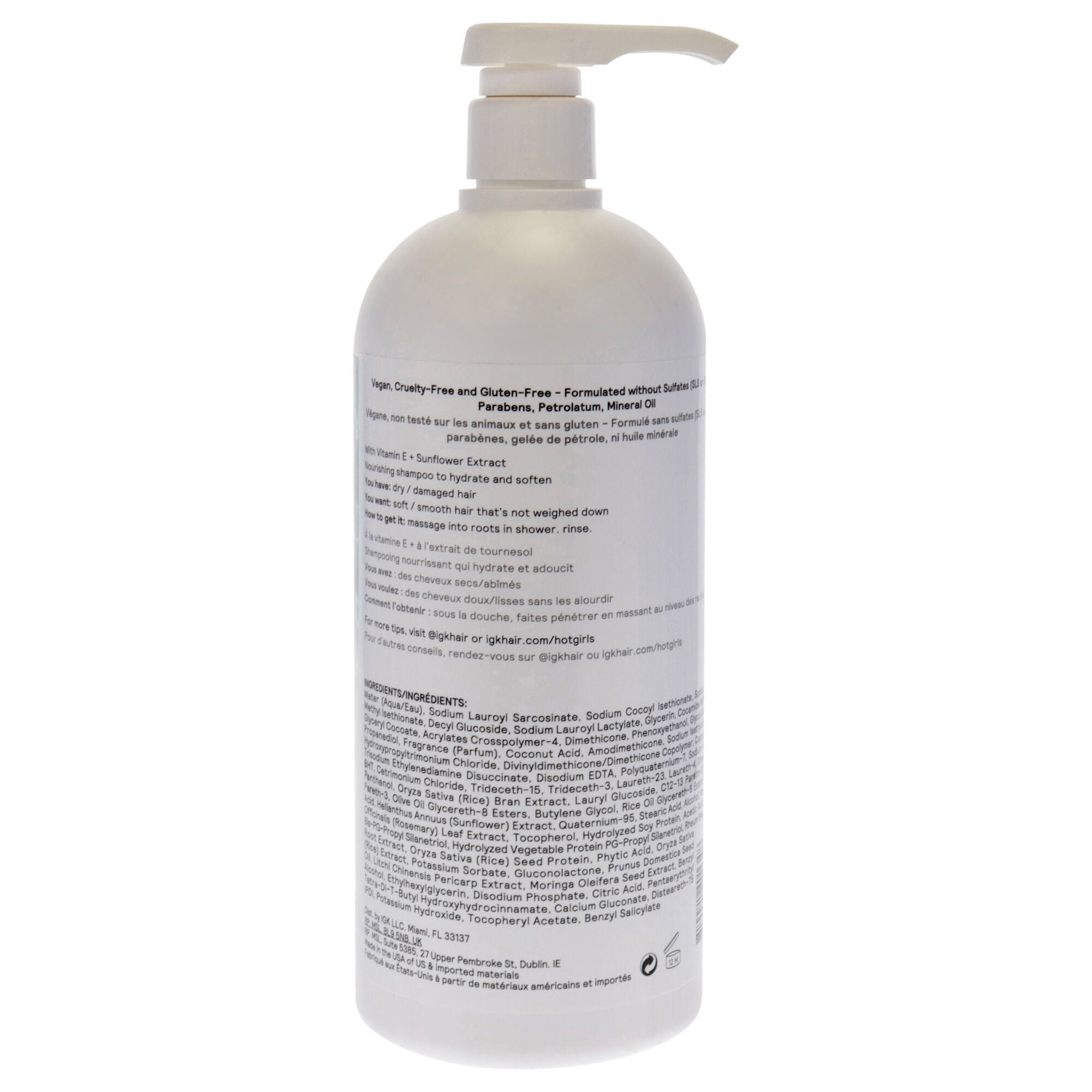 Hot Girls Hydrating Shampoo by IGK for Women - 33.8 oz Shampoo, See Description, alternate image number 2