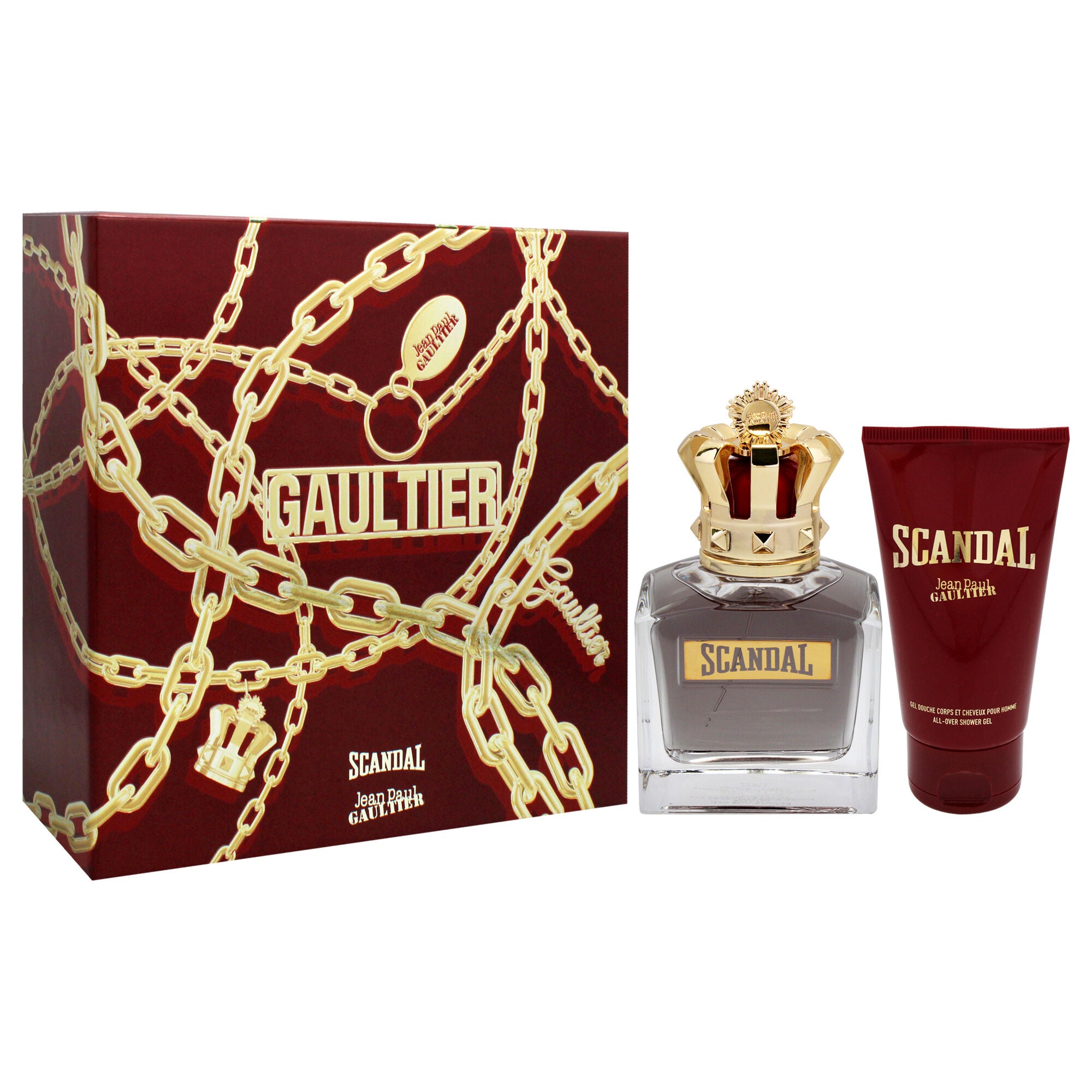 Scandal by Jean Paul Gaultier for Men - 2 Pc Gift Set 3.4oz EDT Spray, 2.5oz Shower Gel, See Description, alternate image number 1