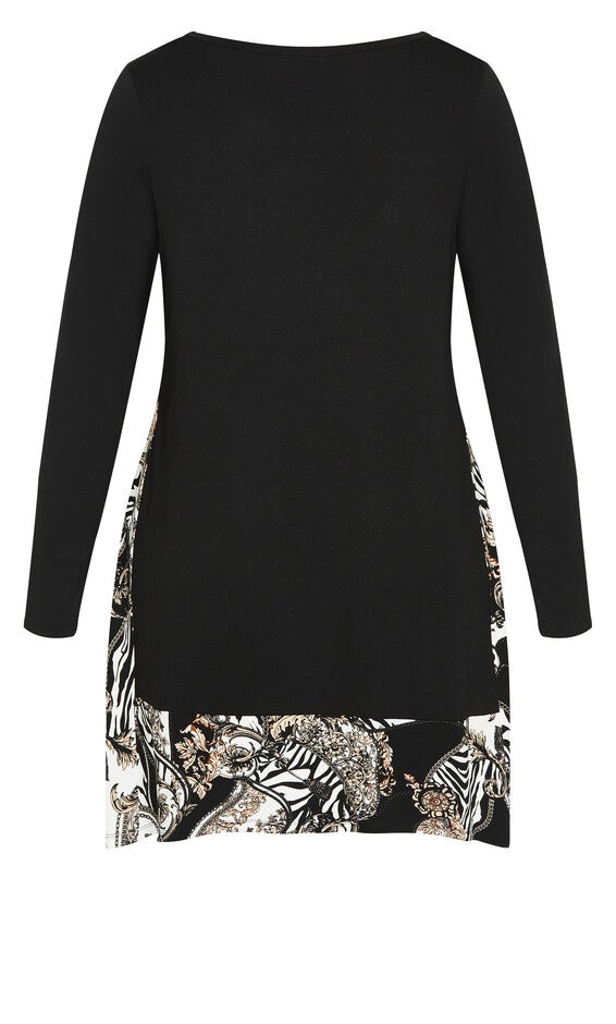 Elsa Print Tunic - black, , alternate image number 5