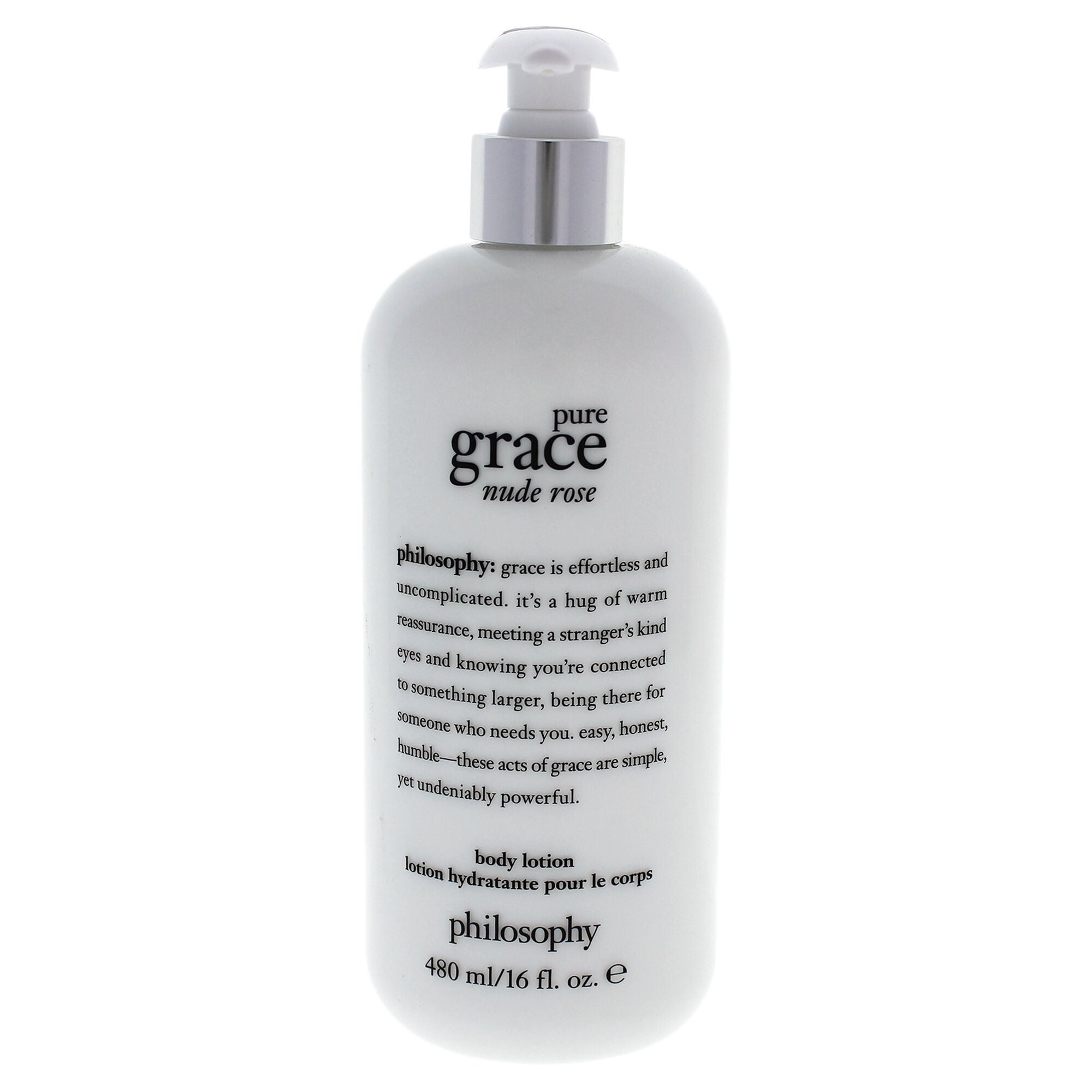 Pure Grace Nude Rose Body Lotion by Philosophy for Women - 16 oz Body Lotion, See Description, hi-res image number 0