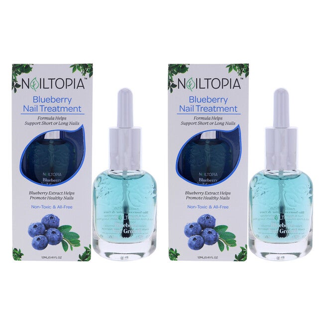 Nail Treatment - Blueberry by Nailtopia for Women - 0.41 oz Nail Treatment - Pack of 2, See Description, hi-res image number 0