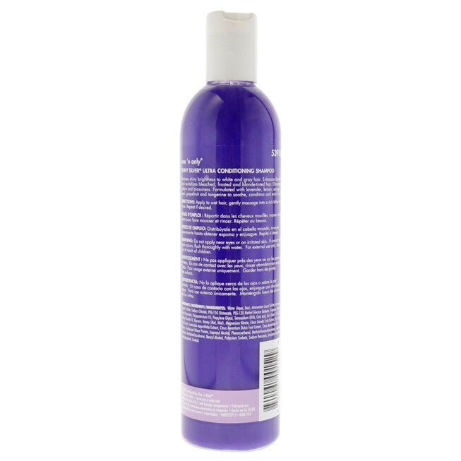 Shiny Silver Ultra Conditioning Shampoo by One n Only for Unisex - 12 oz Shampoo, See Description, alternate image number 2