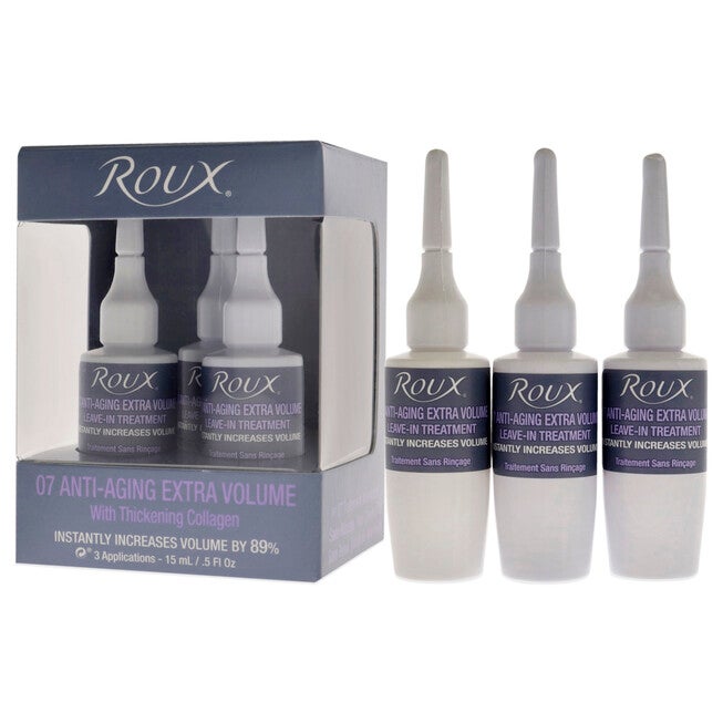 Anti-Aging Extra Volume Treatment - 07 by Roux for Unisex - 3 x 0.5 oz Treatment, , alternate image number 7