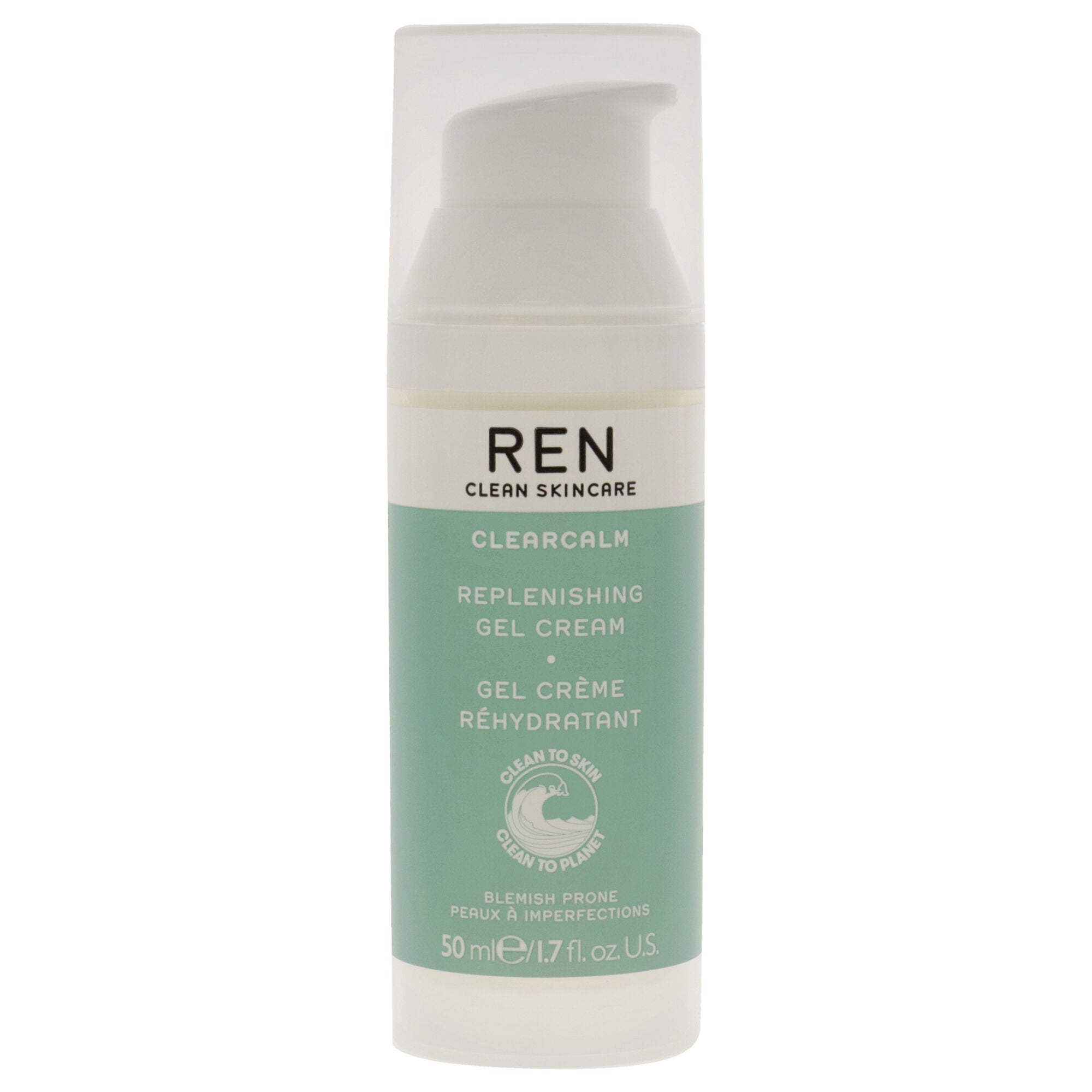 Clearcalm Replenishing Gel Cream by Ren for Women - 1.7 oz Gel, , alternate image number 6