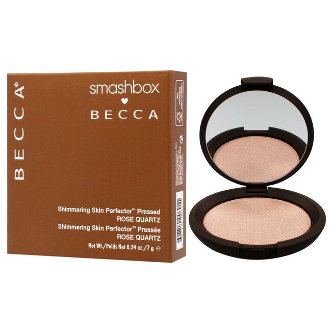 Becca Shimmering Skin Perfector Pressed - Rose Quartz by SmashBox for Women - 0.24 oz Highlighter, NA, alternate image number null
