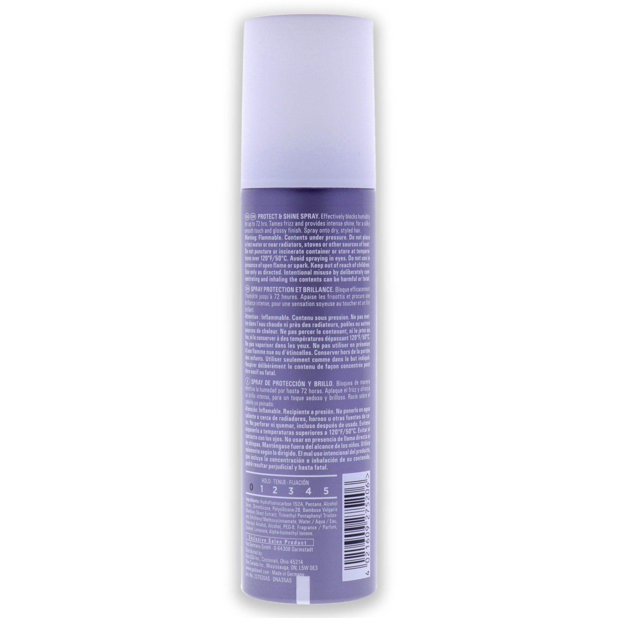 Stylesign Just Smooth Diamond Gloss Spray by Goldwell for Unisex - 4 oz Hair Spray, See Description, alternate image number 2