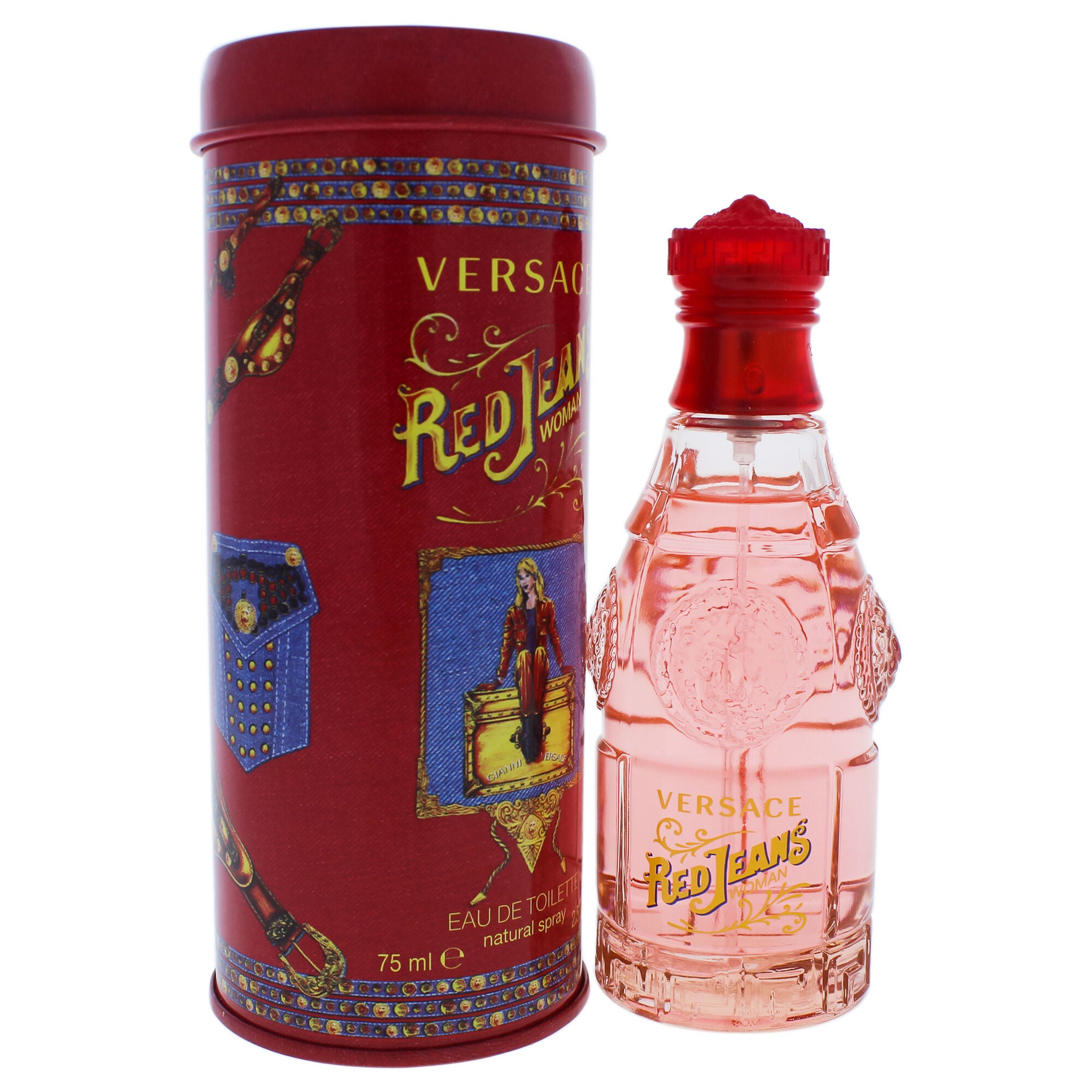 Red Jeans by Versace for Women - 2.5 oz EDT Spray, See Description, alternate image number 1