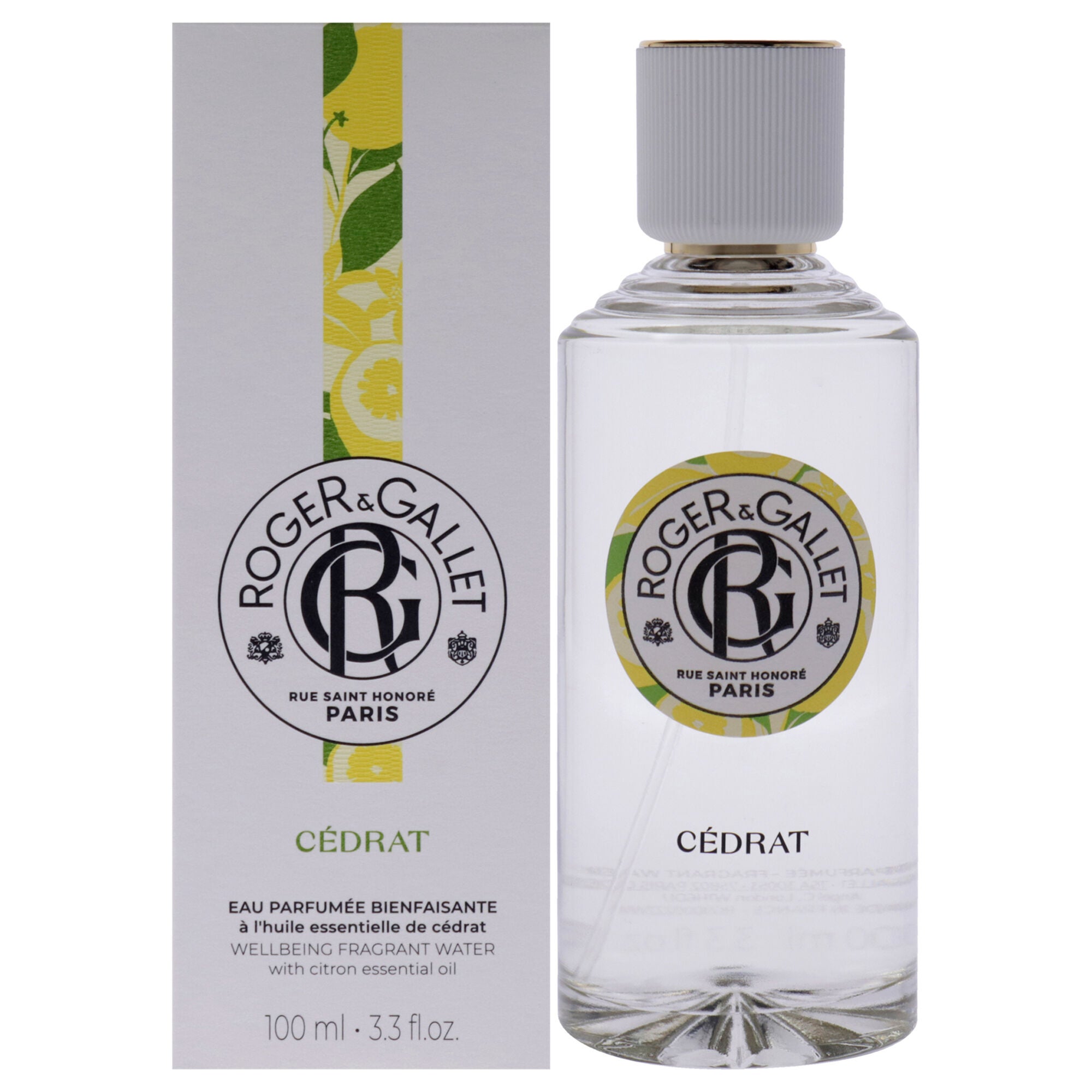 Wellbeing Fragrant Water - Citron by Roger & Gallet for Unisex - 3.3 oz Spray, , alternate image number 5