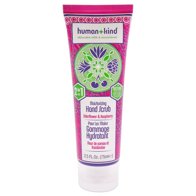 Hand Scrub - Elderflower and Raspberry by Human+Kind for Unisex - 2.5 oz Scrub, See Description, hi-res image number 0