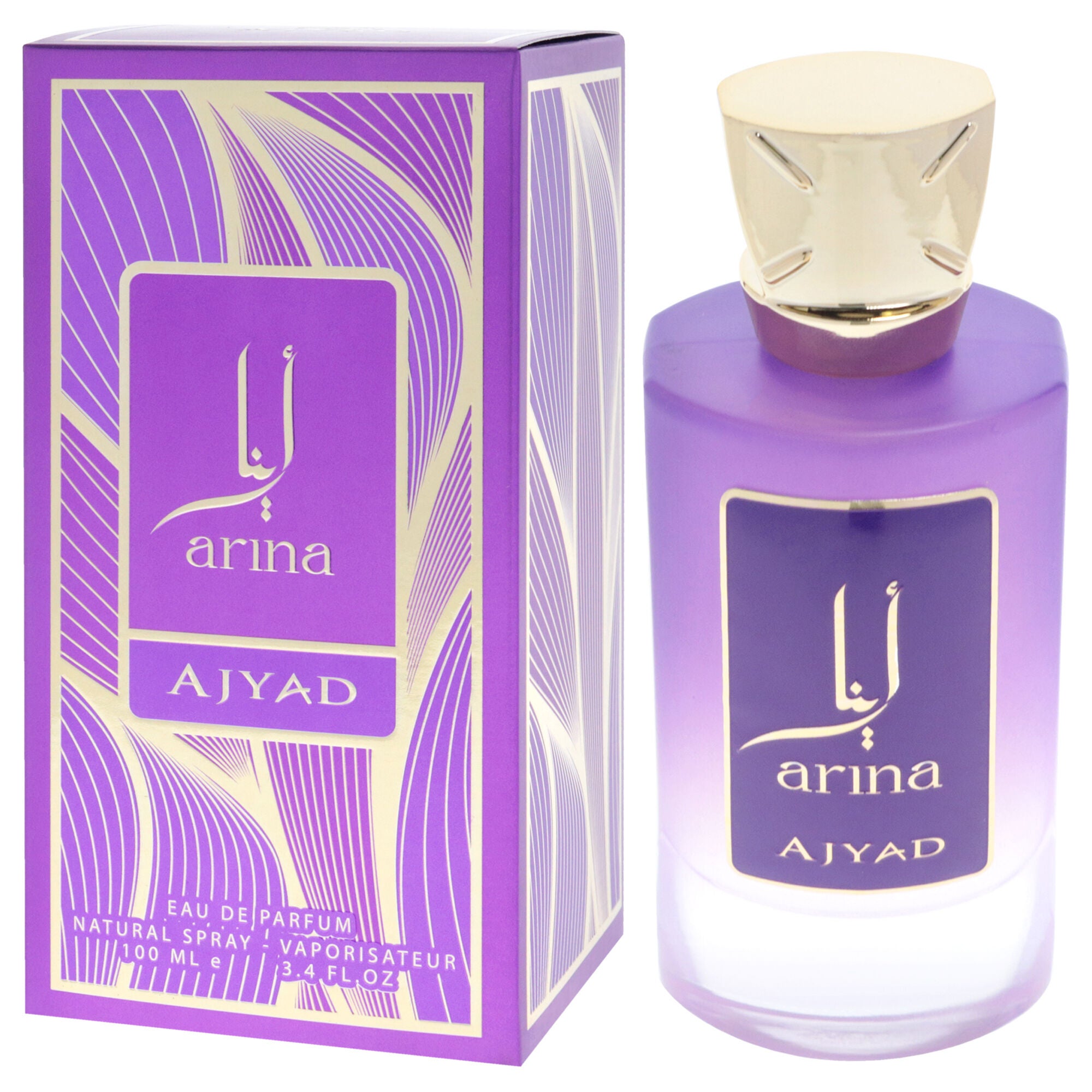 Arina by Ajyad for Women - 3.4 oz EDP Spray, Clear, alternate image number 2