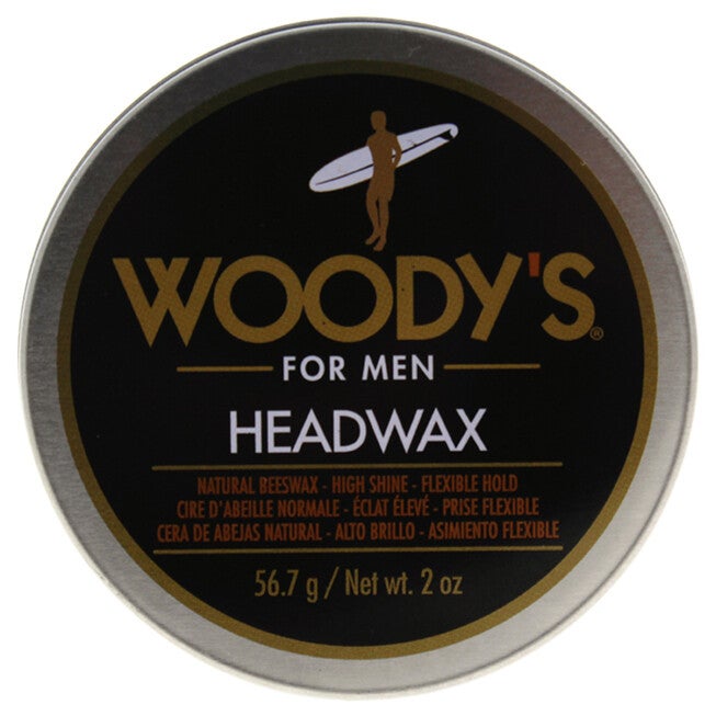 Headwax Natural Beeswax by Woodys for Men - 2 oz Pomade, , alternate image number 3