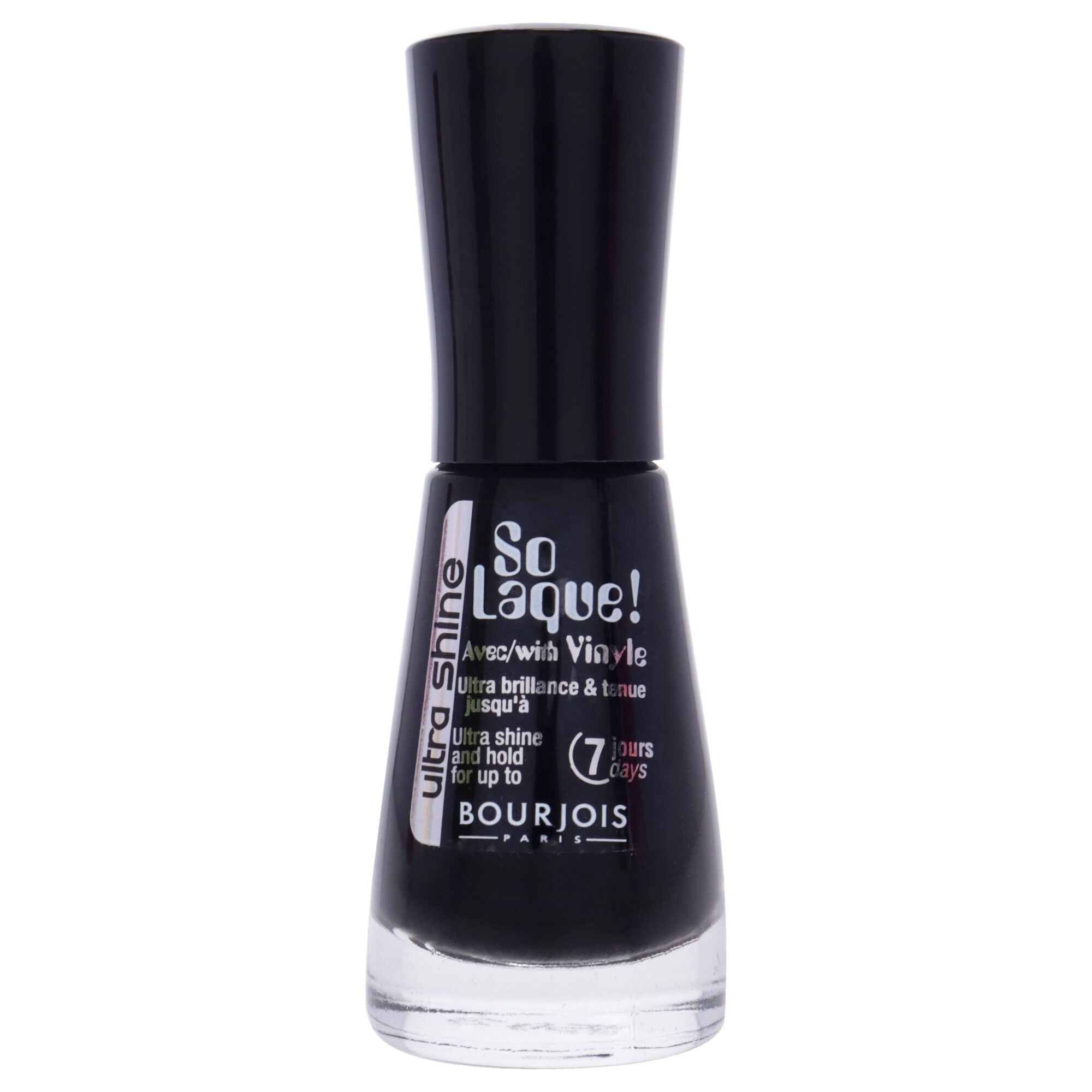 So Laque Ultra Shine - 30 Noir de Chine by Bourjois for Women - 0.3 oz Nail Polish, See Description, hi-res image number 0