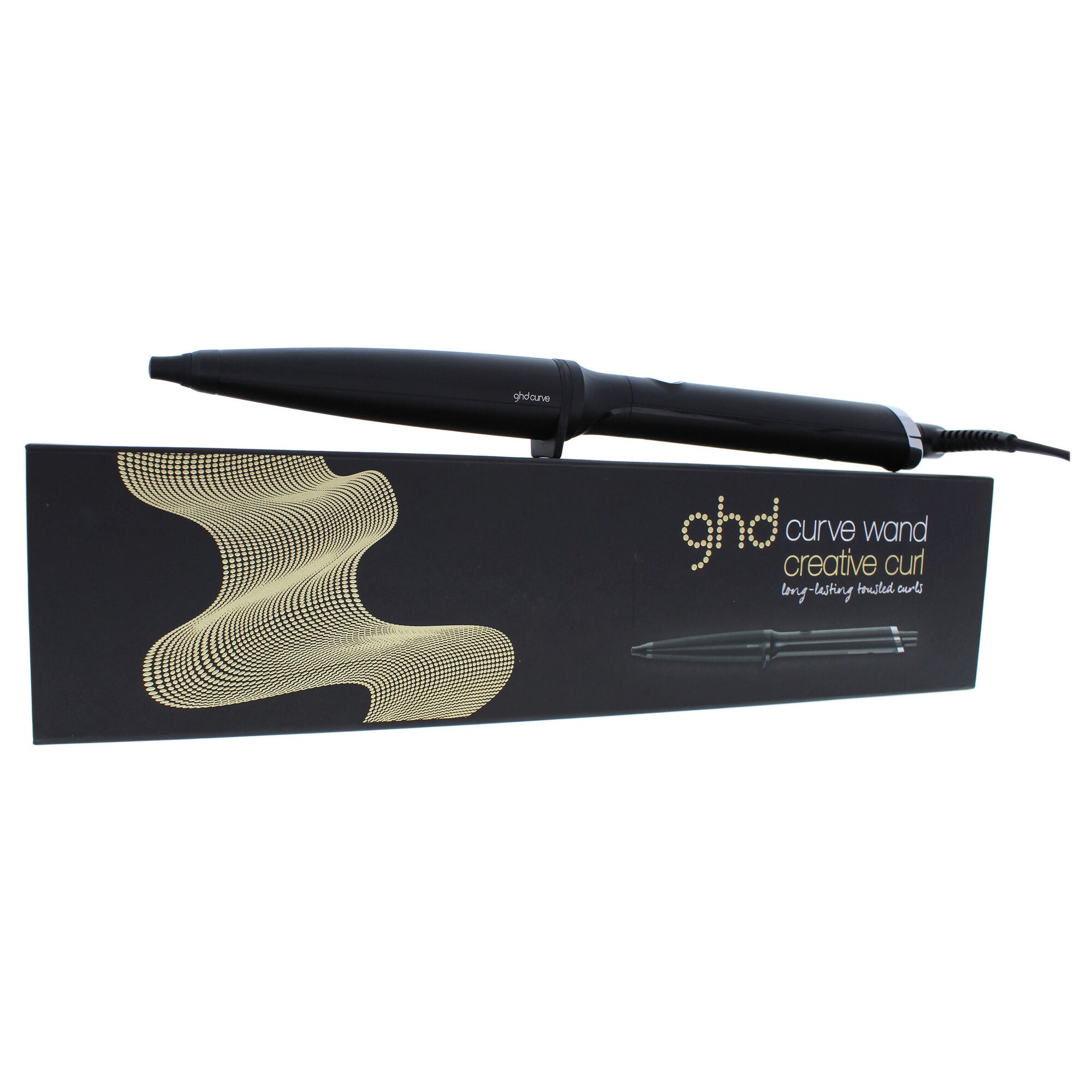 GHD Curve Creative Curl Wand - Model CTWA22 - Black by GHD for Unisex - 1 Inch Curling Iron, See Description, alternate image number 2