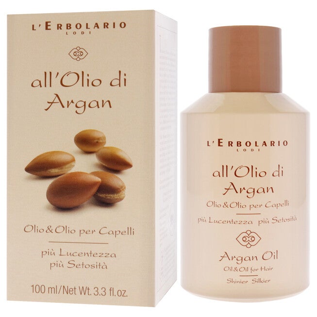 Oil for Hair - Argan Oil by LErbolario for Women - 3.3 oz Oil, See Description, alternate image number 3