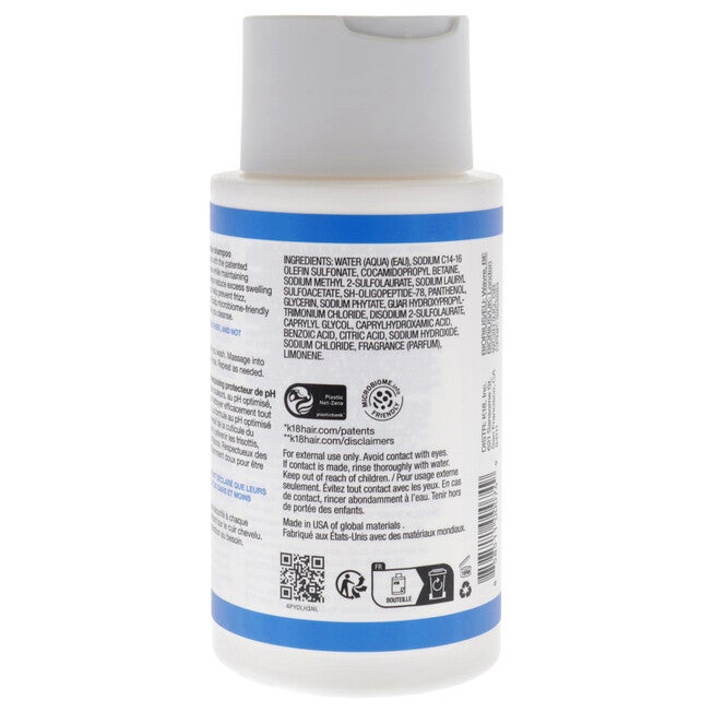 Damage Shield PH Protective Shampoo by K18 Hair for Unisex - 8.5 oz Shampoo, See Description, alternate image number 2