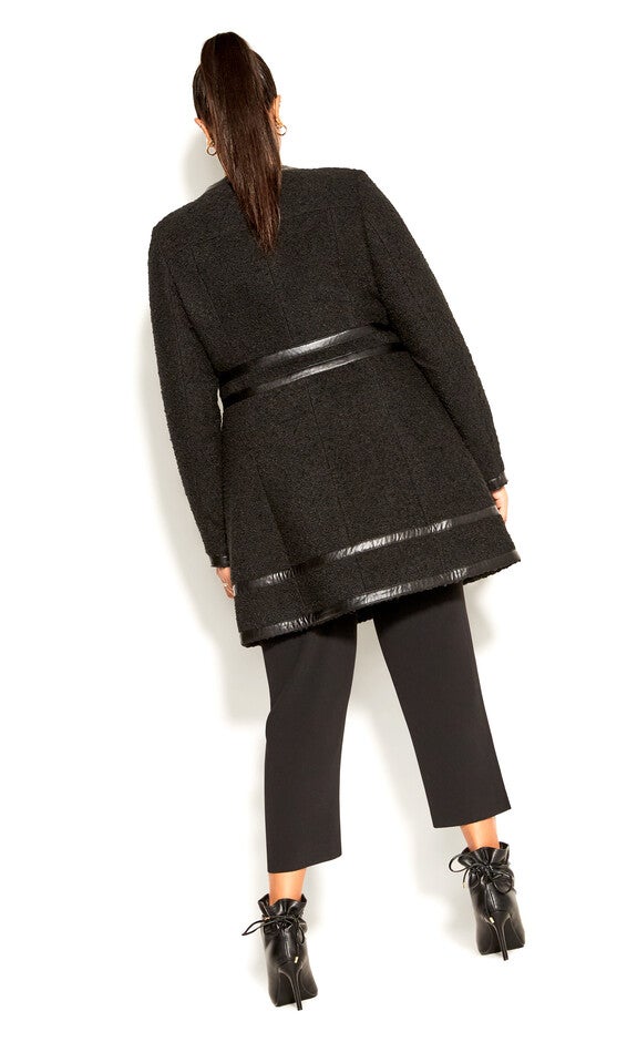 Winter Escape Coat - black, , alternate image number null