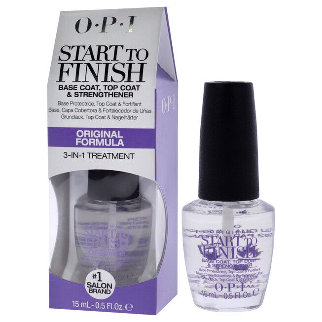 Start to Finish Base & Top Coat Strengthener - # NT T70 by OPI for Women - 0.5 oz Nail Strengthener, See Description, alternate image number 3