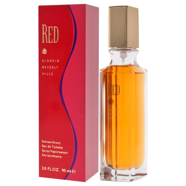 Red by Giorgio Beverly Hills for Women - 3 oz EDT Spray, , alternate image number null