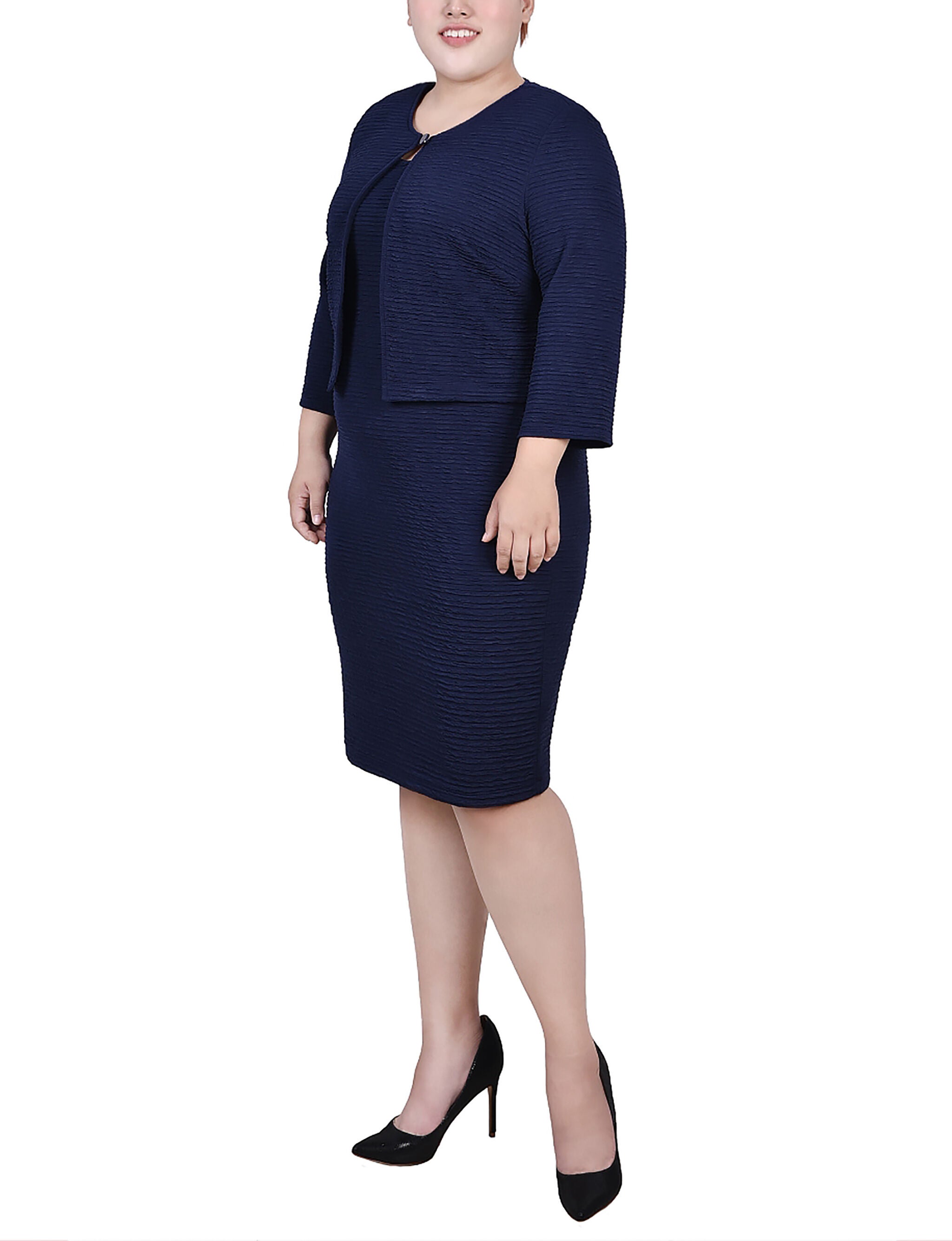 Jacket and Dress Set, Harbor Navy / blue, alternate image number 1