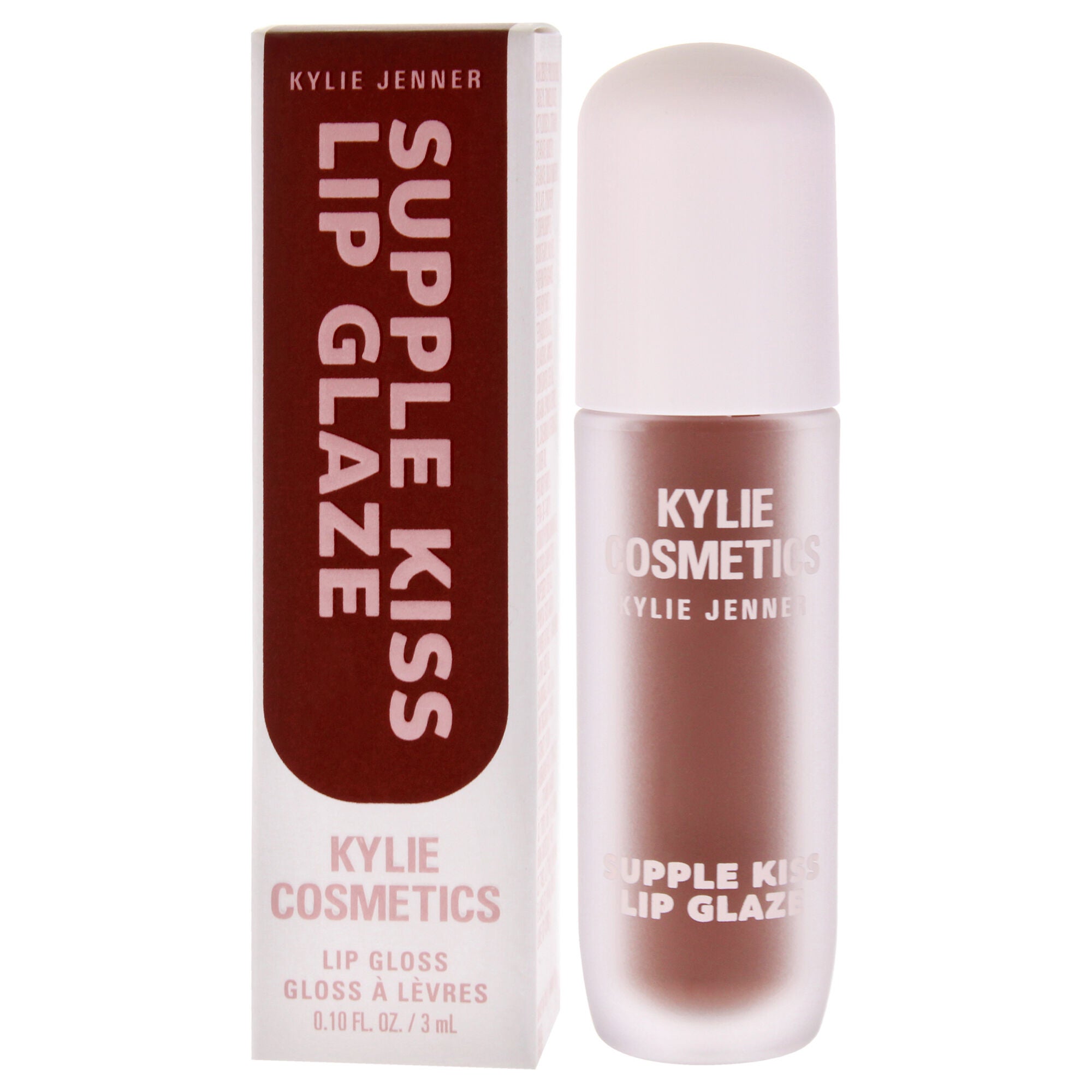 Supple Kiss Lip Glaze - Lovable by Kylie Cosmetics for Women - 0.10 oz Lip Gloss, Brown, alternate image number 3