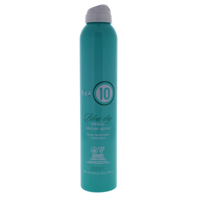 Miracle Blow Dry Texture Spray by Its A 10 for Unisex - 8 oz Hairspray, See Description, hi-res image number 0