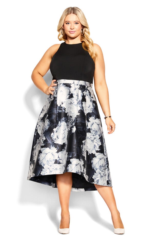 Victoria Dress - black, , alternate image number 1