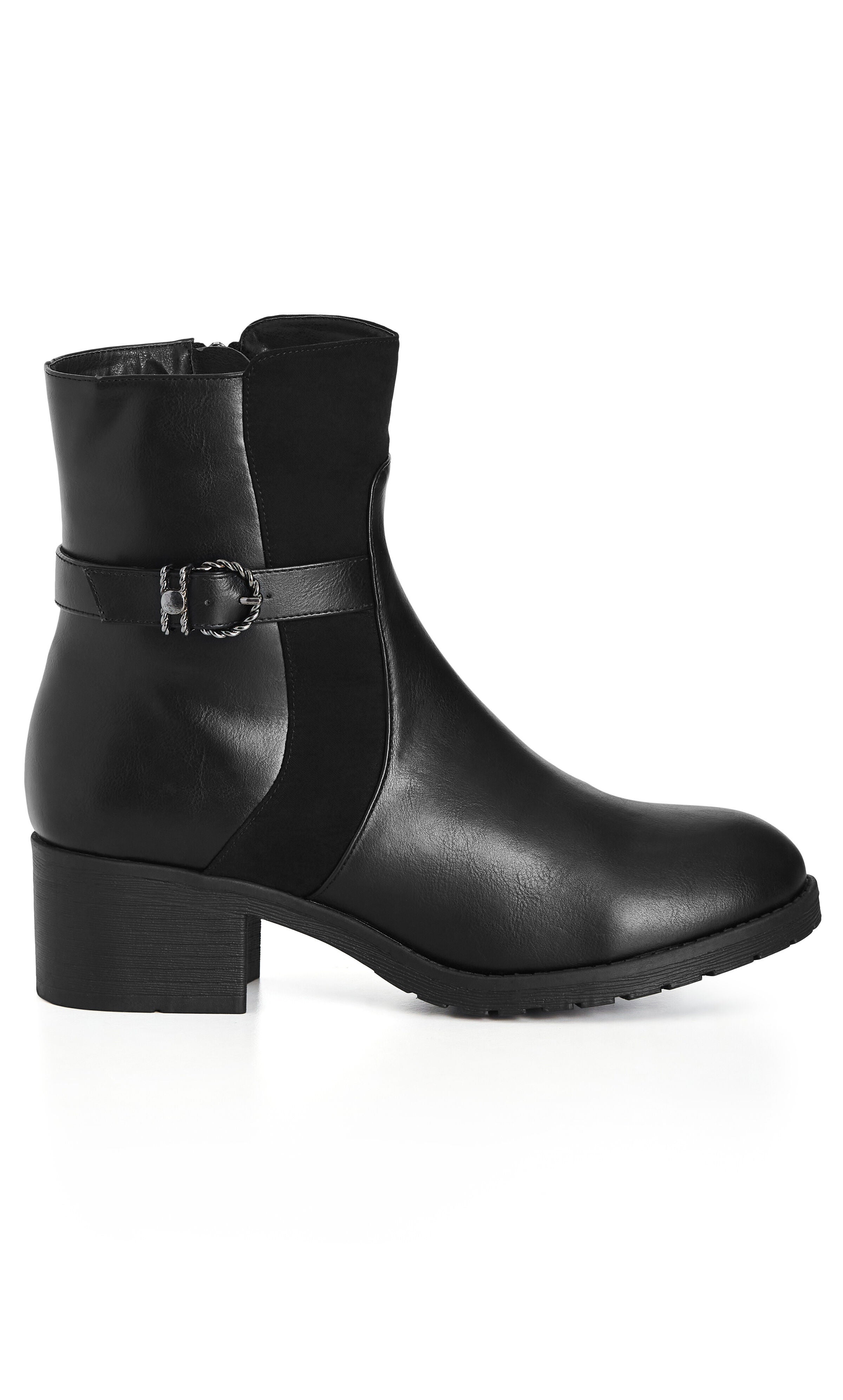 WIDE FIT Thea Ankle Boot - black, , alternate image number 1