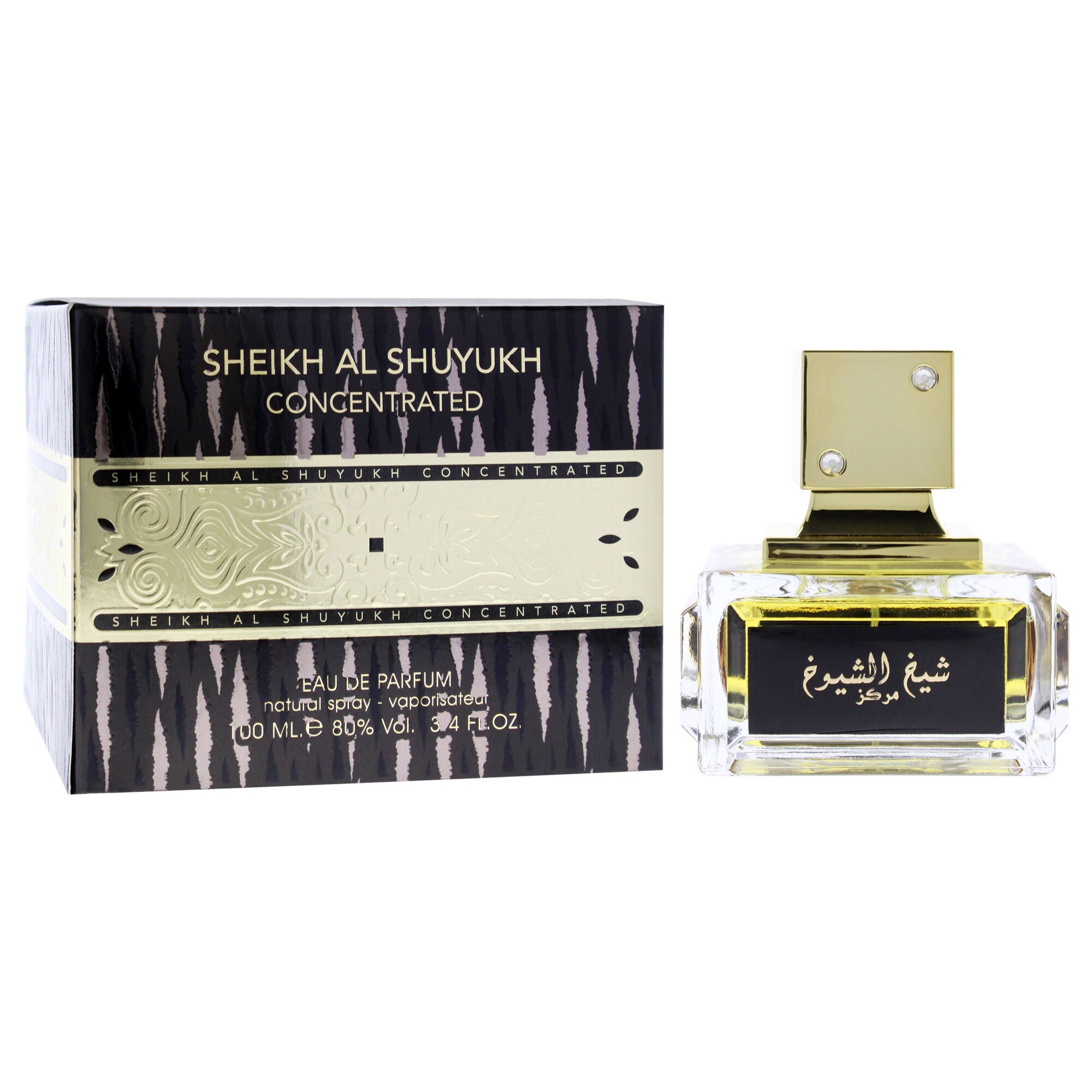 Sheikh Al Shuyukh Concentrated by Lattafa for Unisex - 3.4 oz EDP Spray, See Description, alternate image number 1