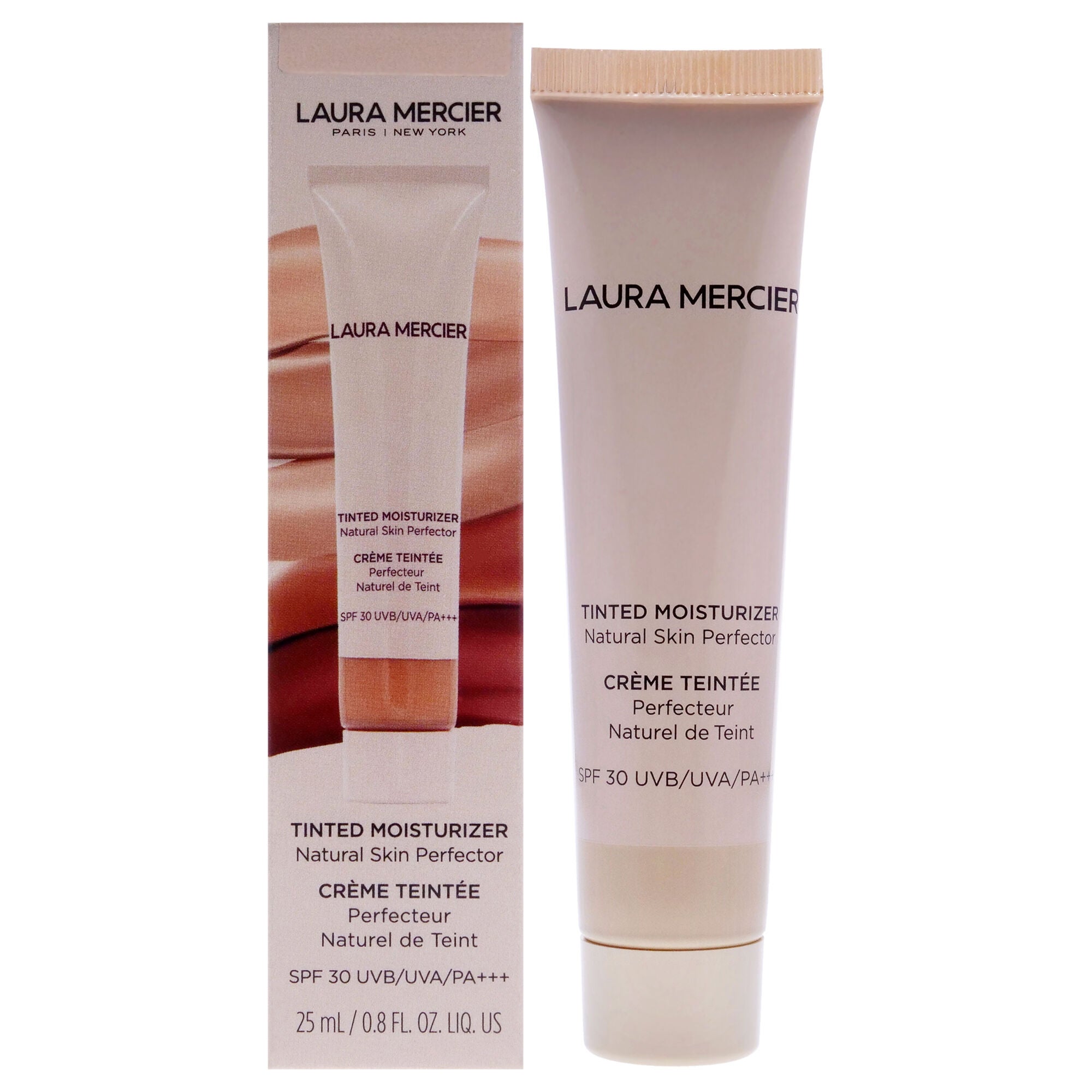 Tinted Moisturizer Natural Skin Perfector Mini SPF 30 - 0W1 Pearl by Laura Mercier for Women - 0.8 oz Foundation, See Description, hi-res image number 0