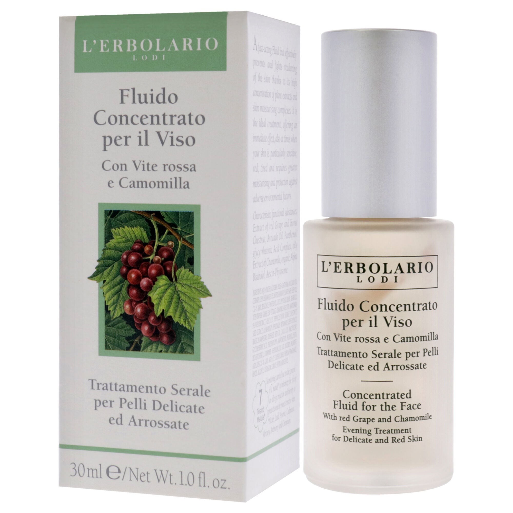 Concentrated Fluid Treatment by LErbolario for Unisex - 1 oz Treatment, See Description, alternate image number 3