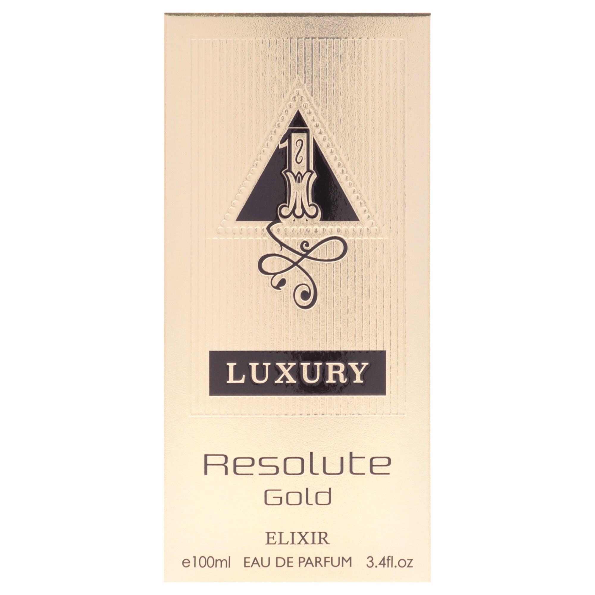 Luxury Collection - Resolute Gold Elixir by Khalis for Men - 3.4 oz EDP Spray, Clear, alternate image number 4