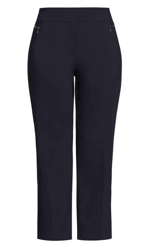 Super Stretch Zip Pant Navy - tall, , alternate image number 5