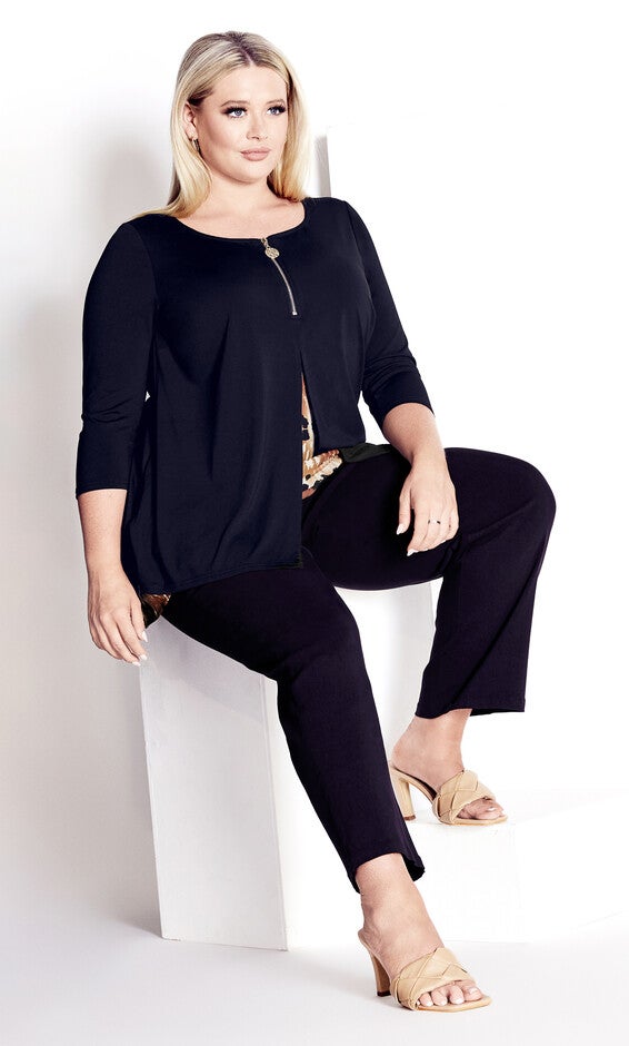 Tamara Print Tunic - animalia, , alternate image number 1