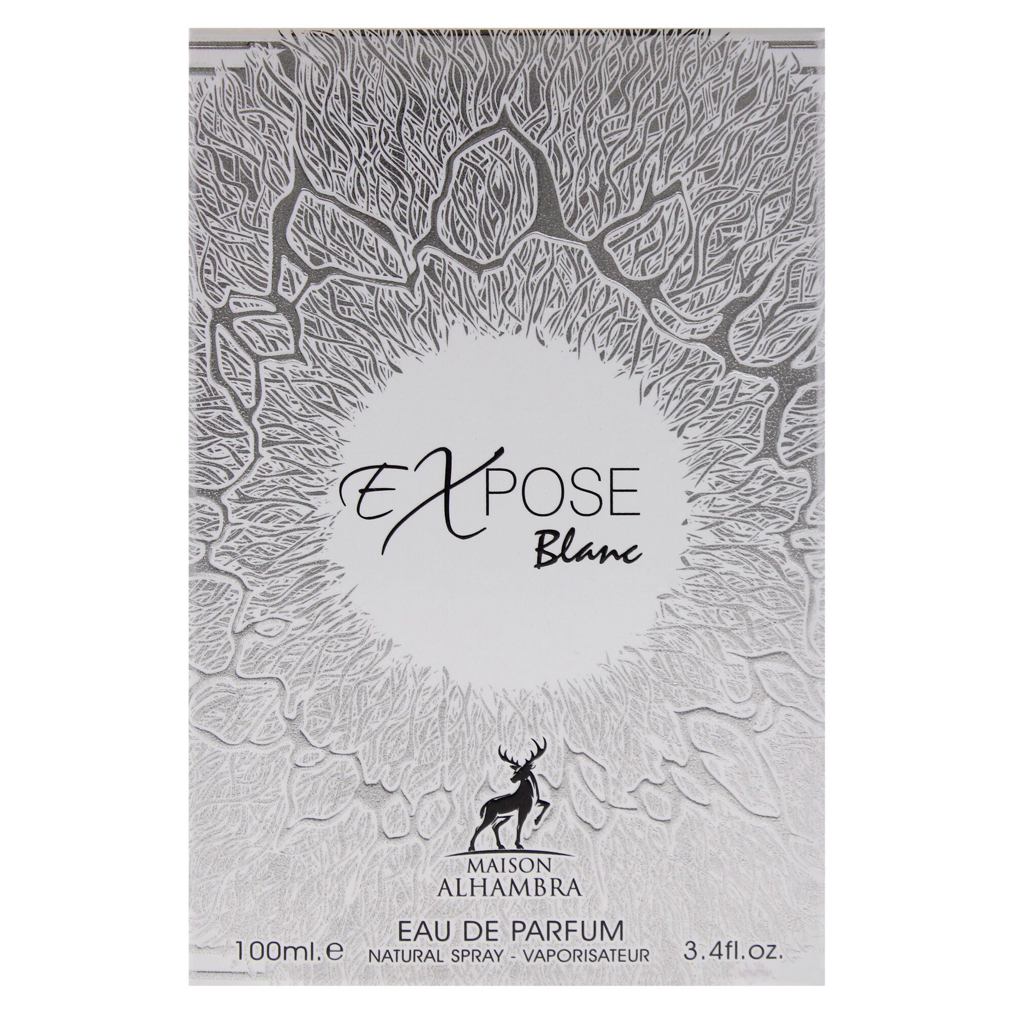 Expose Blanc by Maison Alhambra for Men - 3.4 oz EDP Spray, Clear, alternate image number 4