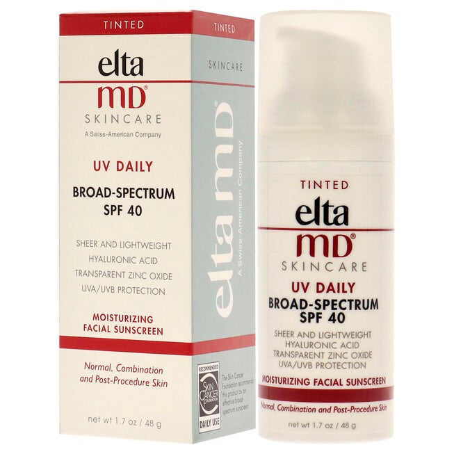 UV Daily Sunscreen SPF 40 - Tinted by EltaMD for Unisex - 1.7 oz Sunscreen, , alternate image number null