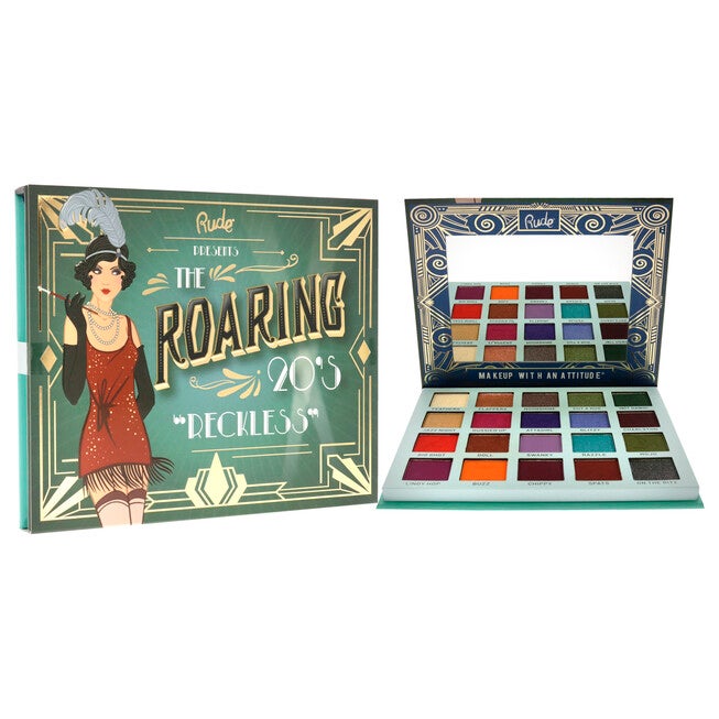 The Roaring 20s Eyeshadow Palette - Reckless by Rude Cosmetics for Women - 1.06 oz Eye Shadow, , alternate image number 6