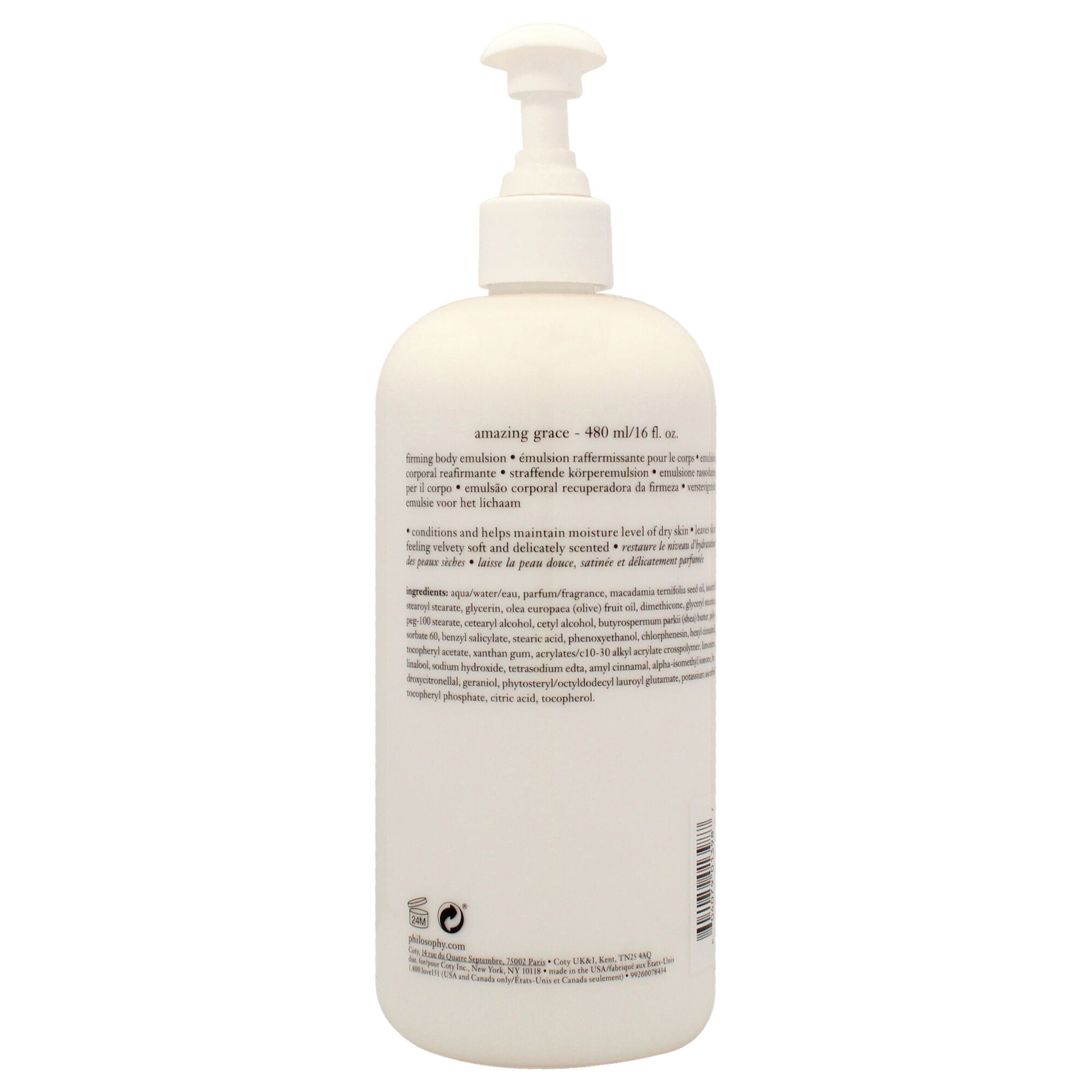 Amazing Grace Firming Body Emulsion by Philosophy for Unisex - 16 oz Body Emulsion, See Description, alternate image number 2