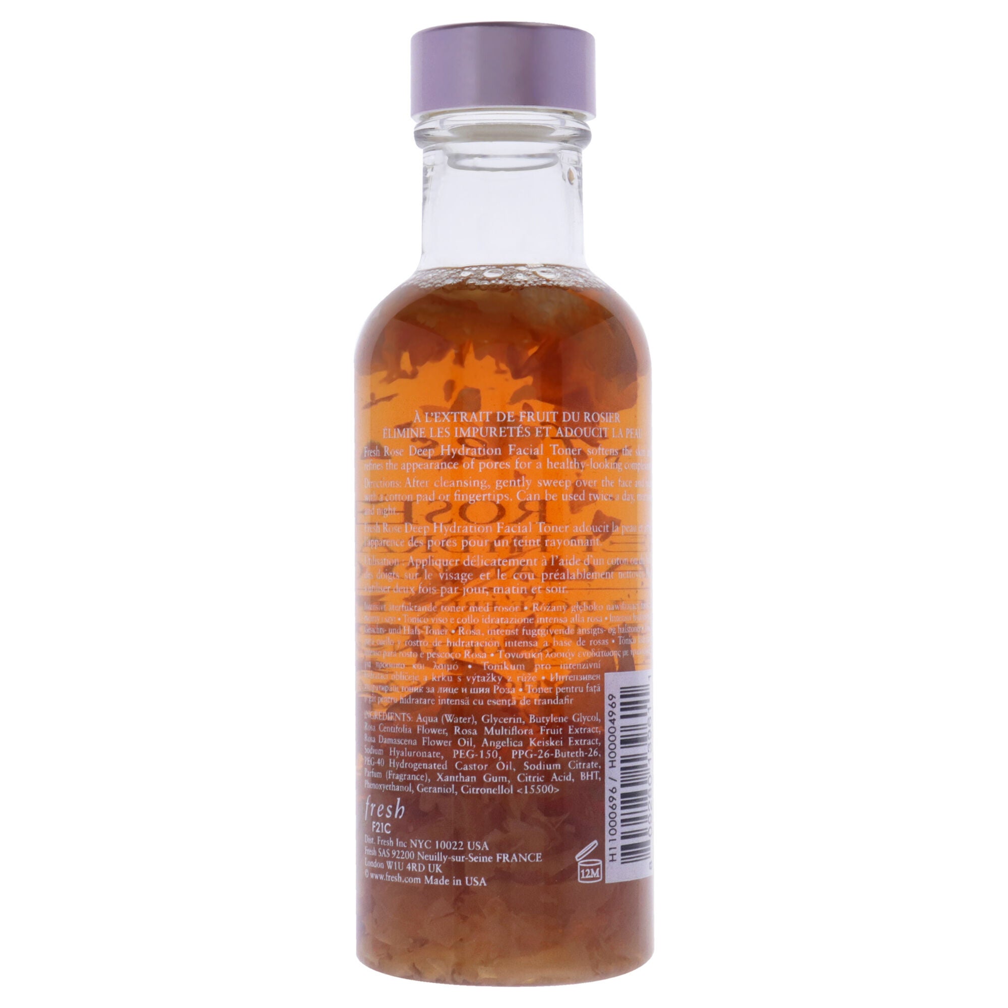 Rose Deep Hydration Facial Toner by Fresh for Women - 3.3 oz Toner, See Description, alternate image number 1