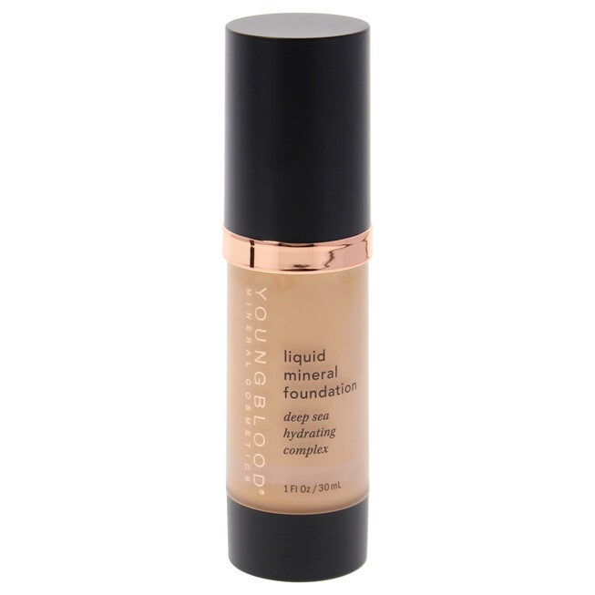 Liquid Mineral Foundation - Pebble by Youngblood for Women - 1 oz Foundation, See Description, alternate image number 4