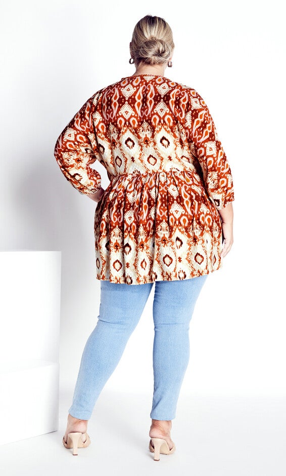 Elouise Top - orange, , alternate image number 2