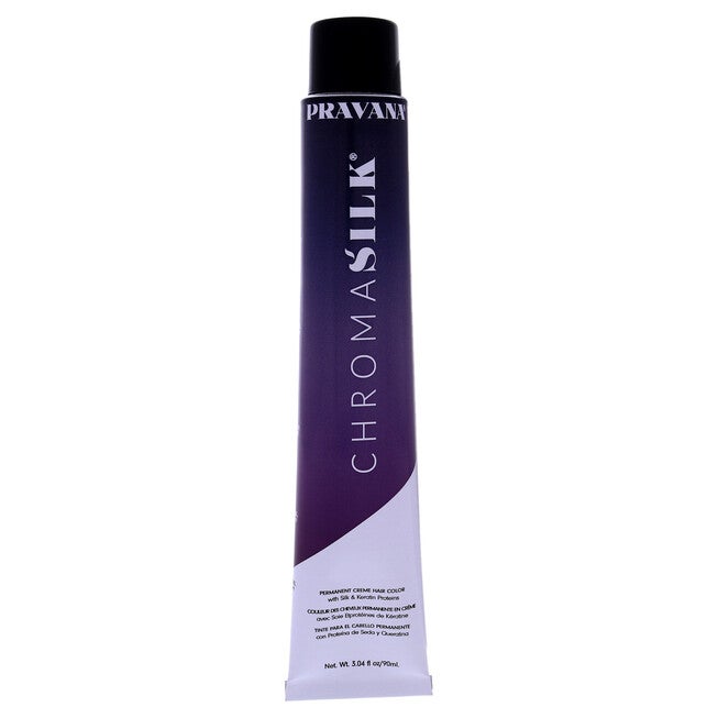 ChromaSilk Creme Hair Color - 4.37 Golden Violet Brown by Pravana for Unisex - 3 oz Hair Color, NA, alternate image number null