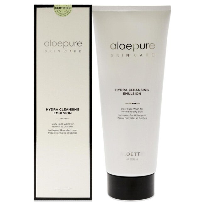 Aloepure Hydra Cleansing Emulsion - Noraml to Dry Skin by Aloette for Unisex - 6 oz Emulsion, See Description, hi-res image number 0