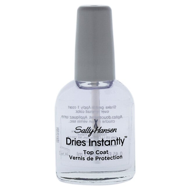 Dries Instantly Top Coat - 45114 Clear by Sally Hansen for Women - 0.45 oz Nail Polish, See Description, alternate image number 3
